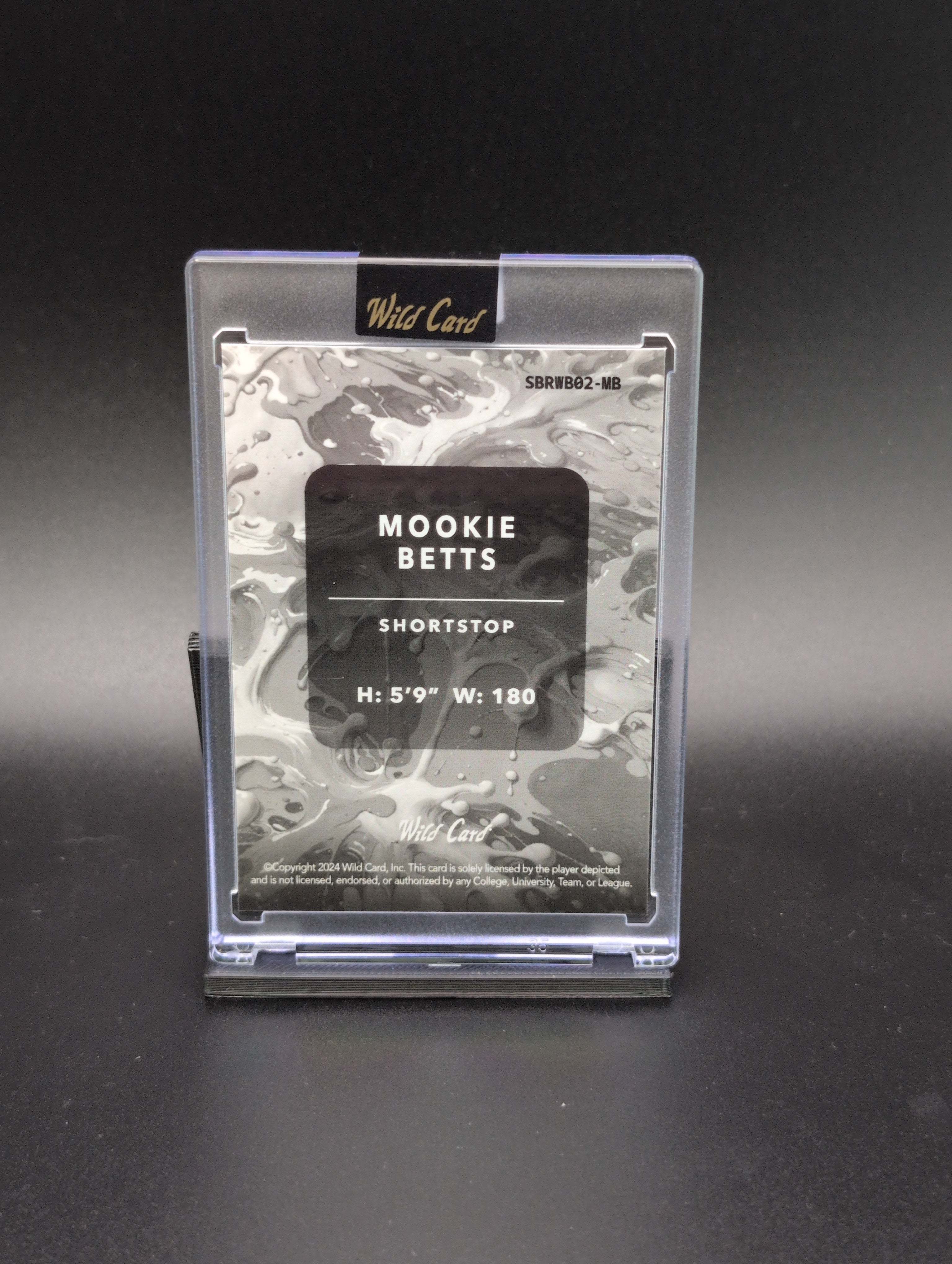 Mookie Betts – 2024 Wild Card Splat | 1/1 PRC Parallel | Baseball