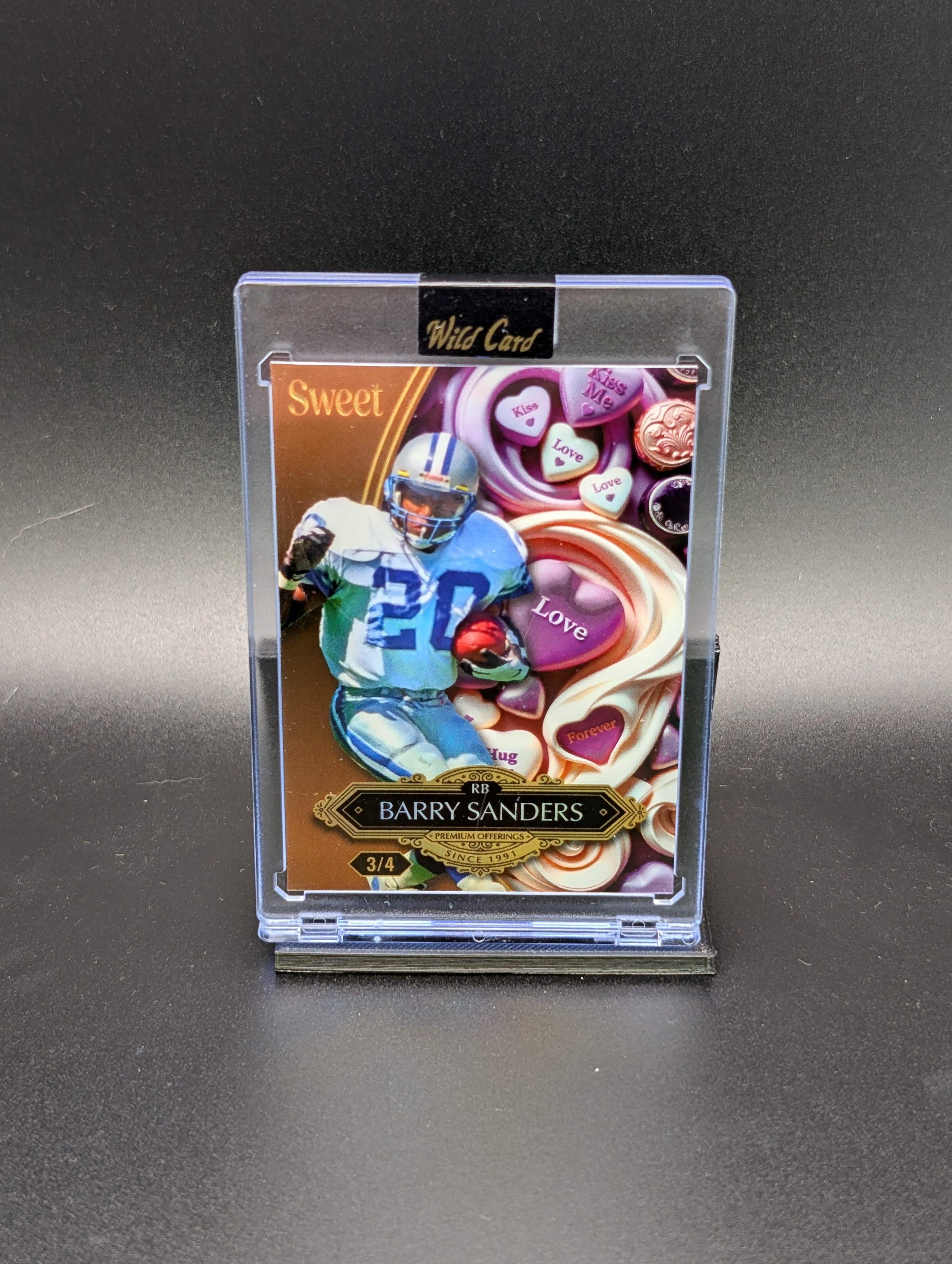 Barry Sanders – 2026 Wild Card Sweets | 3/4 Parallel | Football