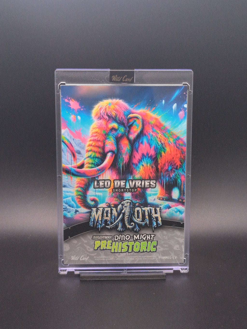 Leo De Vries – 2024 Wild Card Prehistoric Mammoth | Rookie PRC 1/1 | Baseball