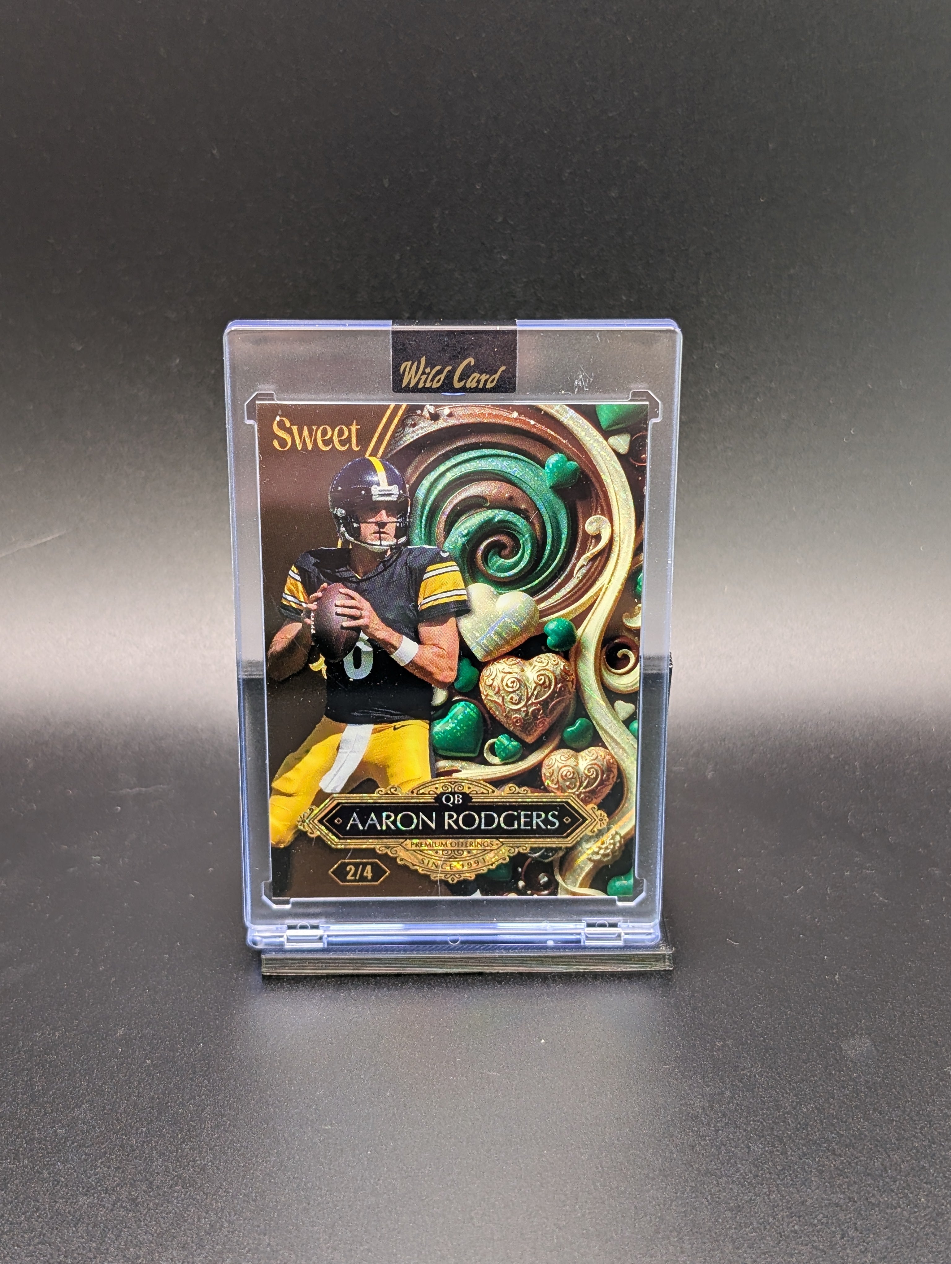 Aaron Rodgers – 2026 Wild Card Sweets | 2/4 Parallel | Football