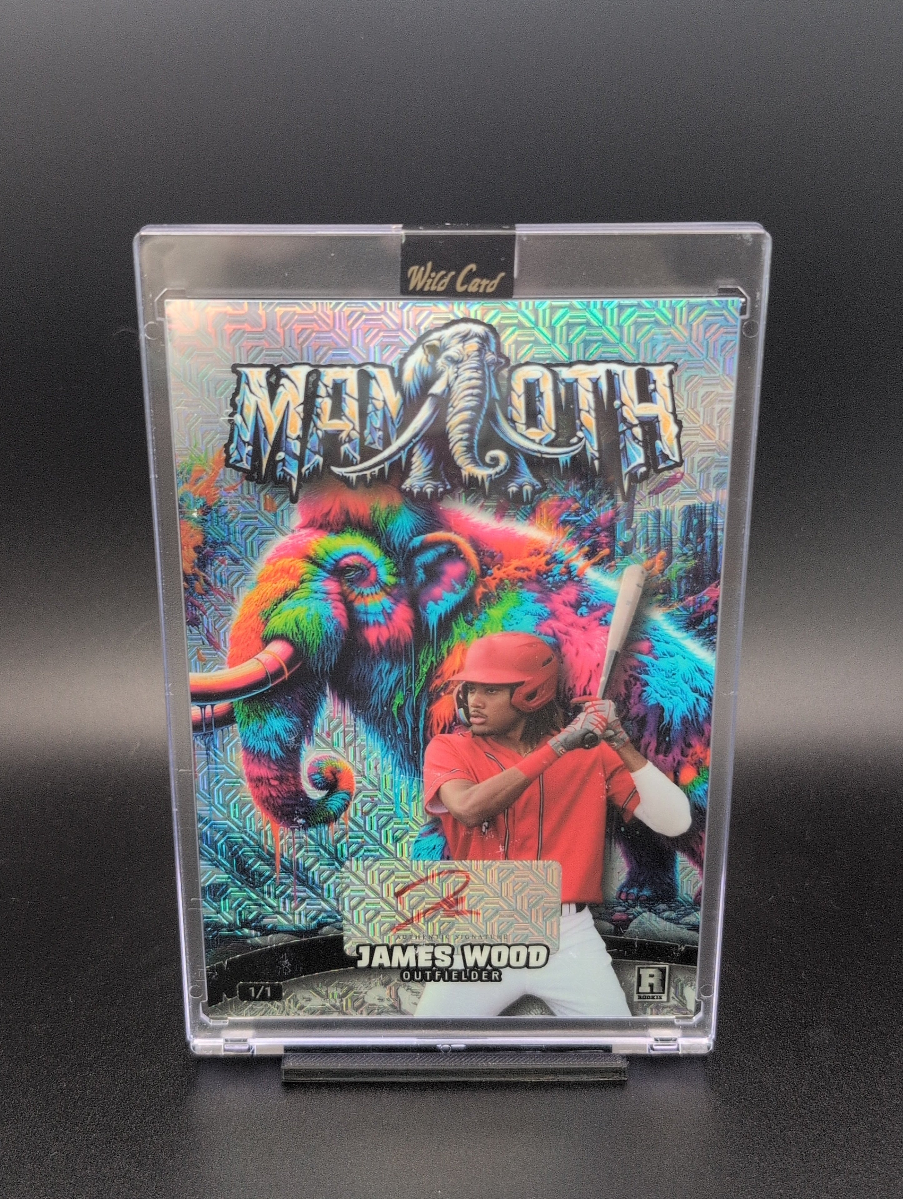 James Wood – 2024 Wild Card Prehistoric Mammoth | Rookie Auto 1/1 | Baseball