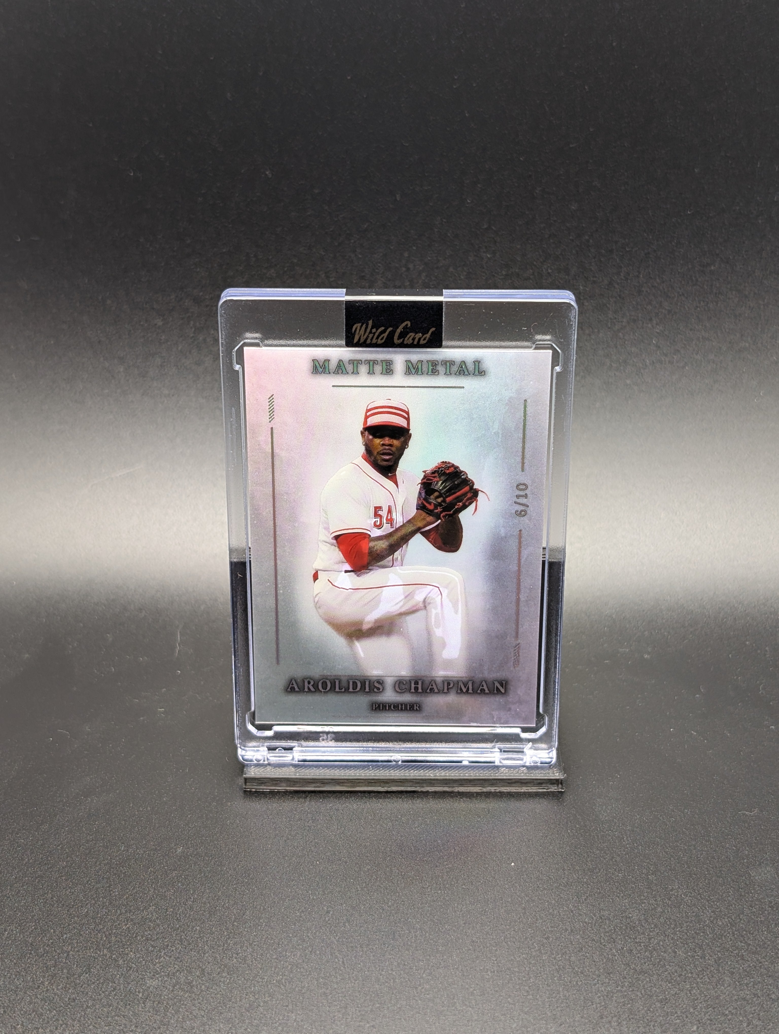 Aroldis Chapman – 2026 Wild Card Matte Metal | 6/10 Parallel | Baseball