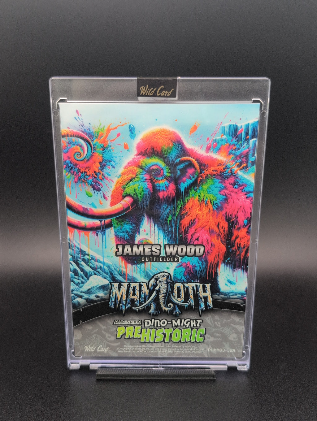 James Wood – 2024 Wild Card Prehistoric Mammoth | Rookie Auto 1/1 | Baseball