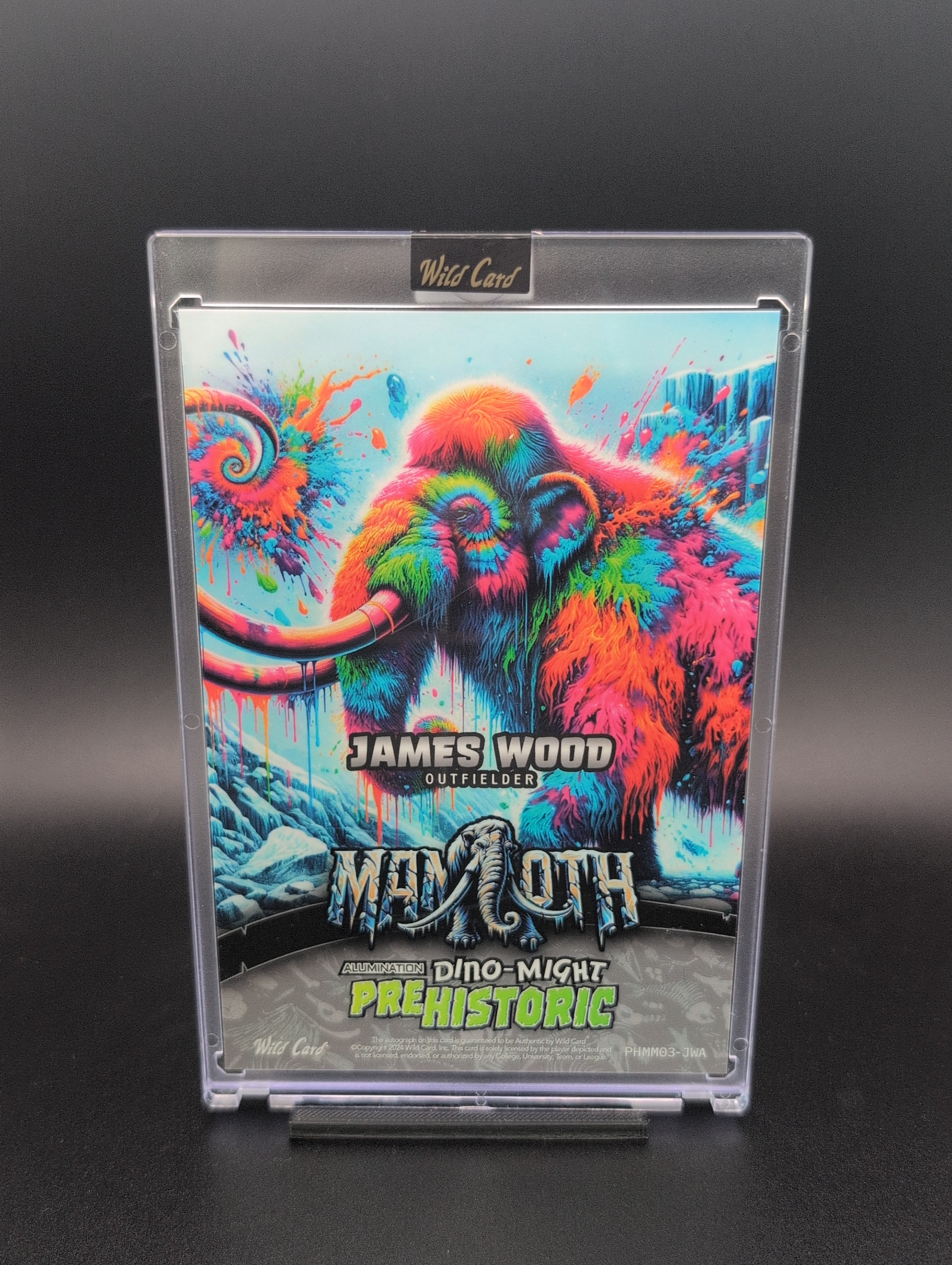James Wood – 2024 Wild Card Prehistoric Mammoth | Rookie Auto 1/1 | Baseball