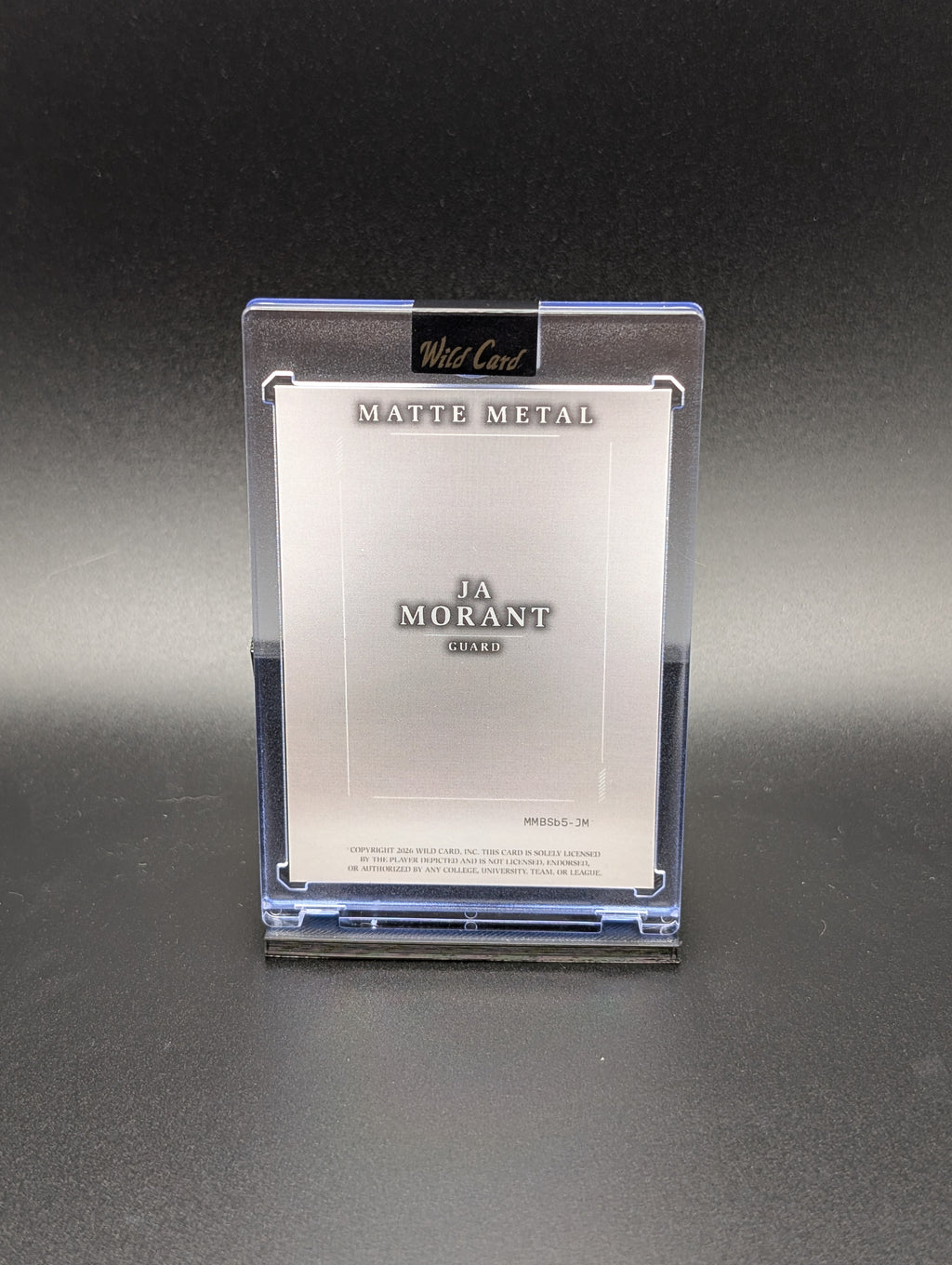 Ja Morant – 2026 Wild Card Matte Metal | 5/5 Parallel | Basketball