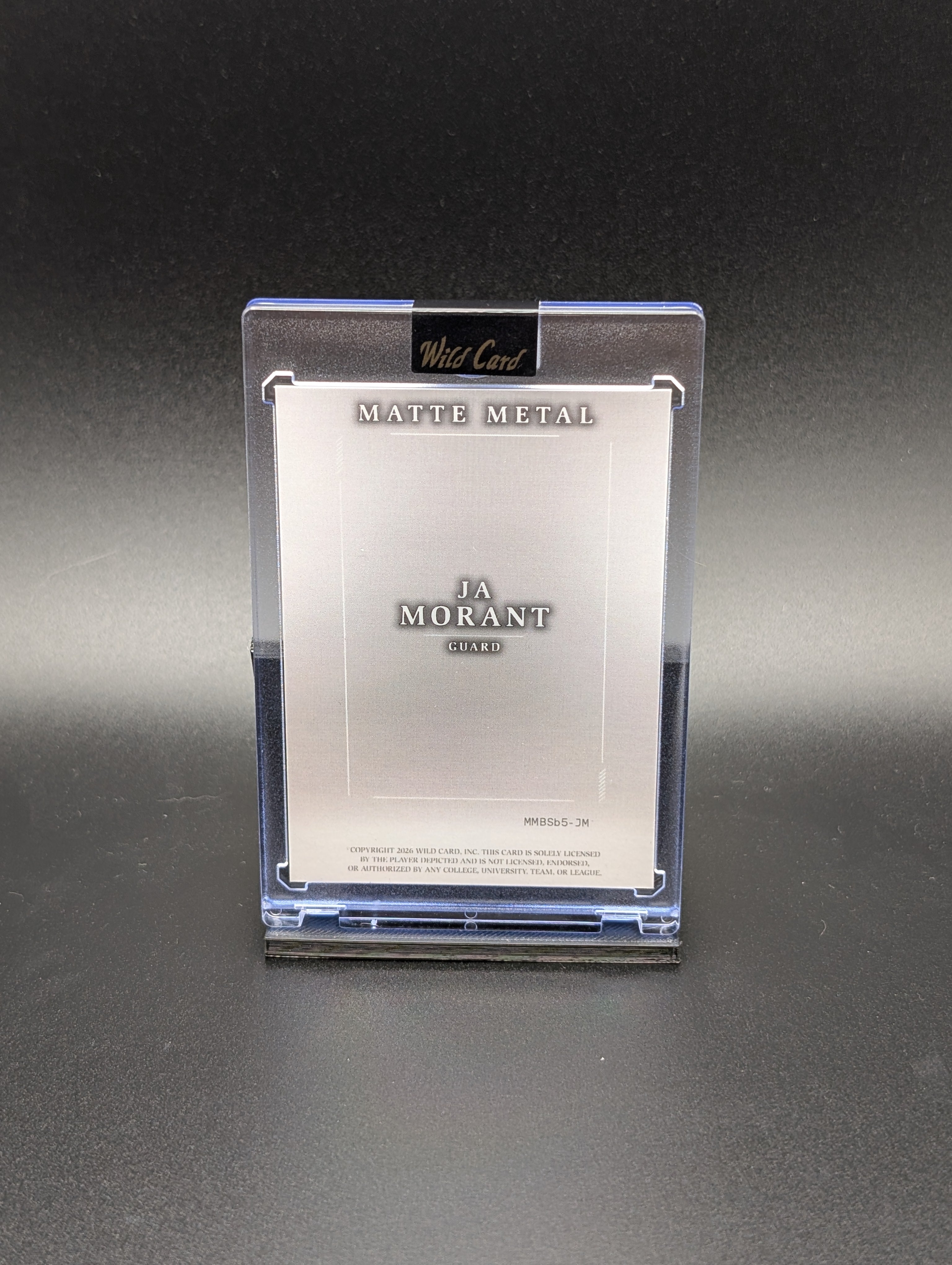 Ja Morant – 2026 Wild Card Matte Metal | 5/5 Parallel | Basketball