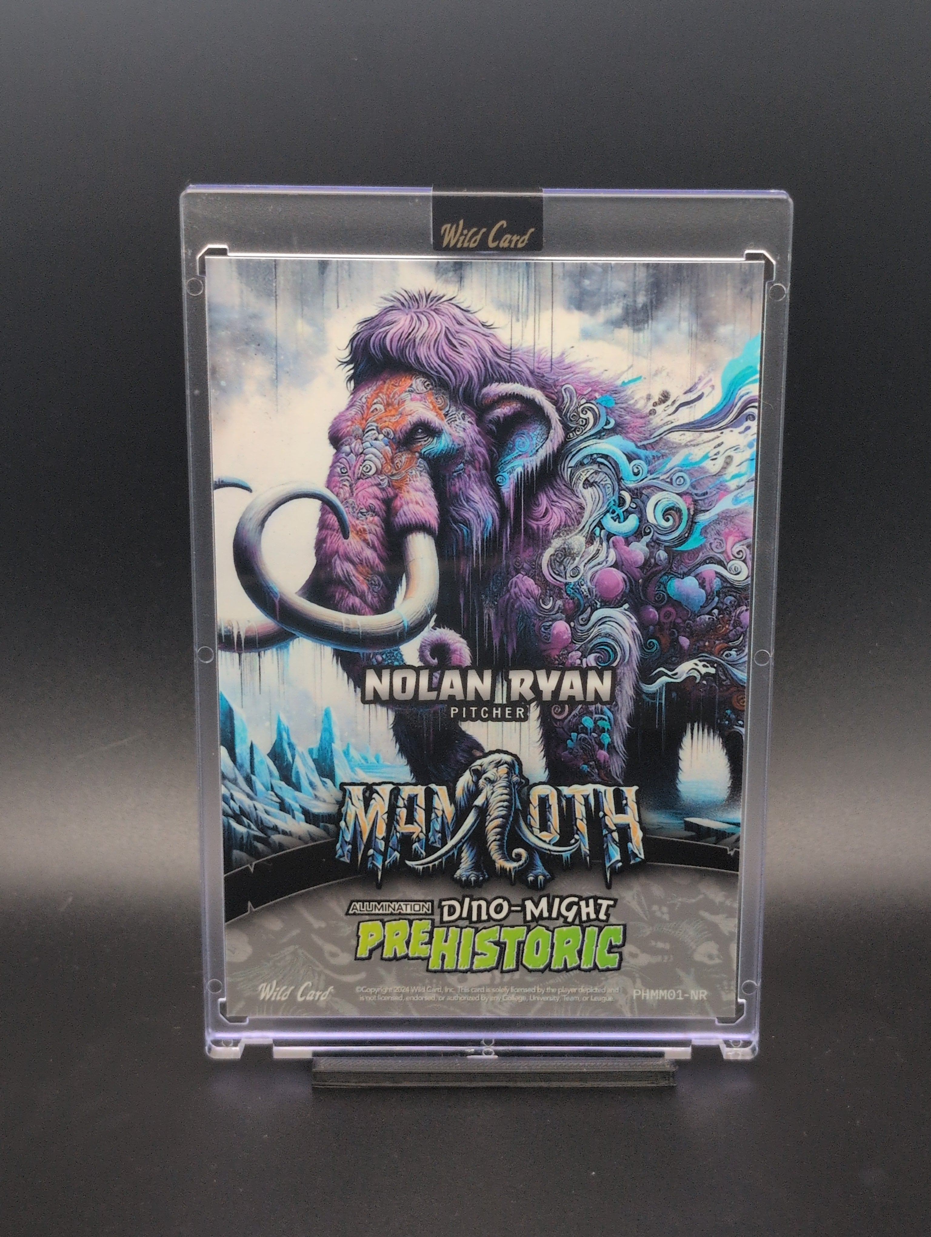 Nolan Ryan – 2024 Wild Card Prehistoric Mammoth | 1/2 Parallel | Baseball