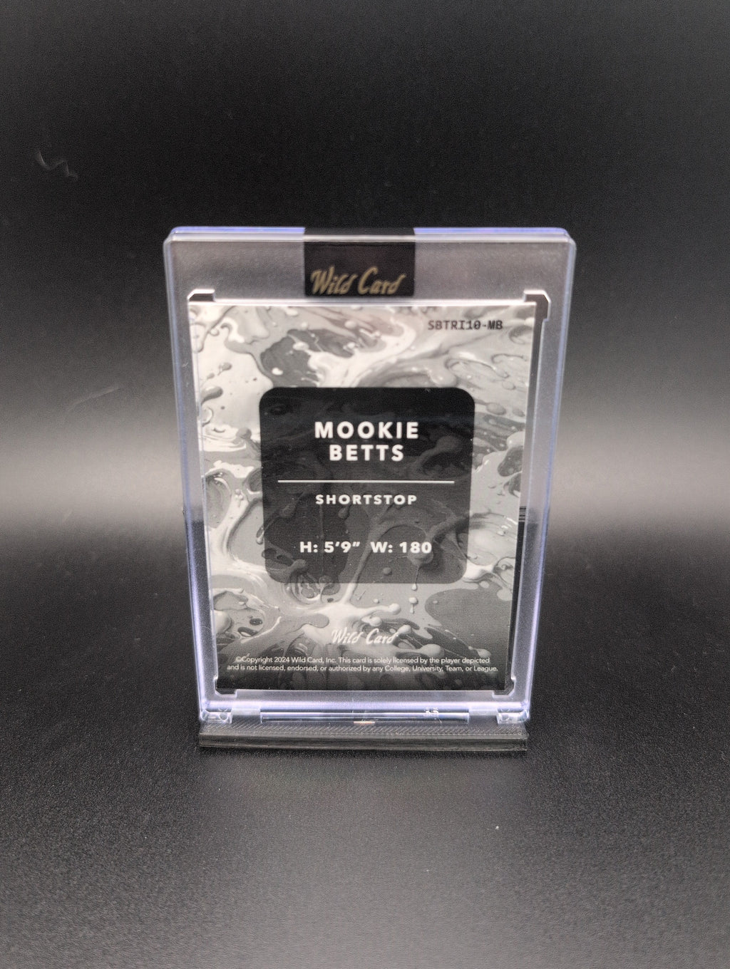Mookie Betts – 2024 Wild Card Splat | 1/1 Parallel | Baseball