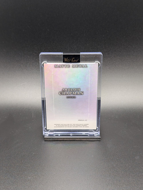 Aroldis Chapman – 2026 Wild Card Matte Metal | 6/10 Parallel | Baseball