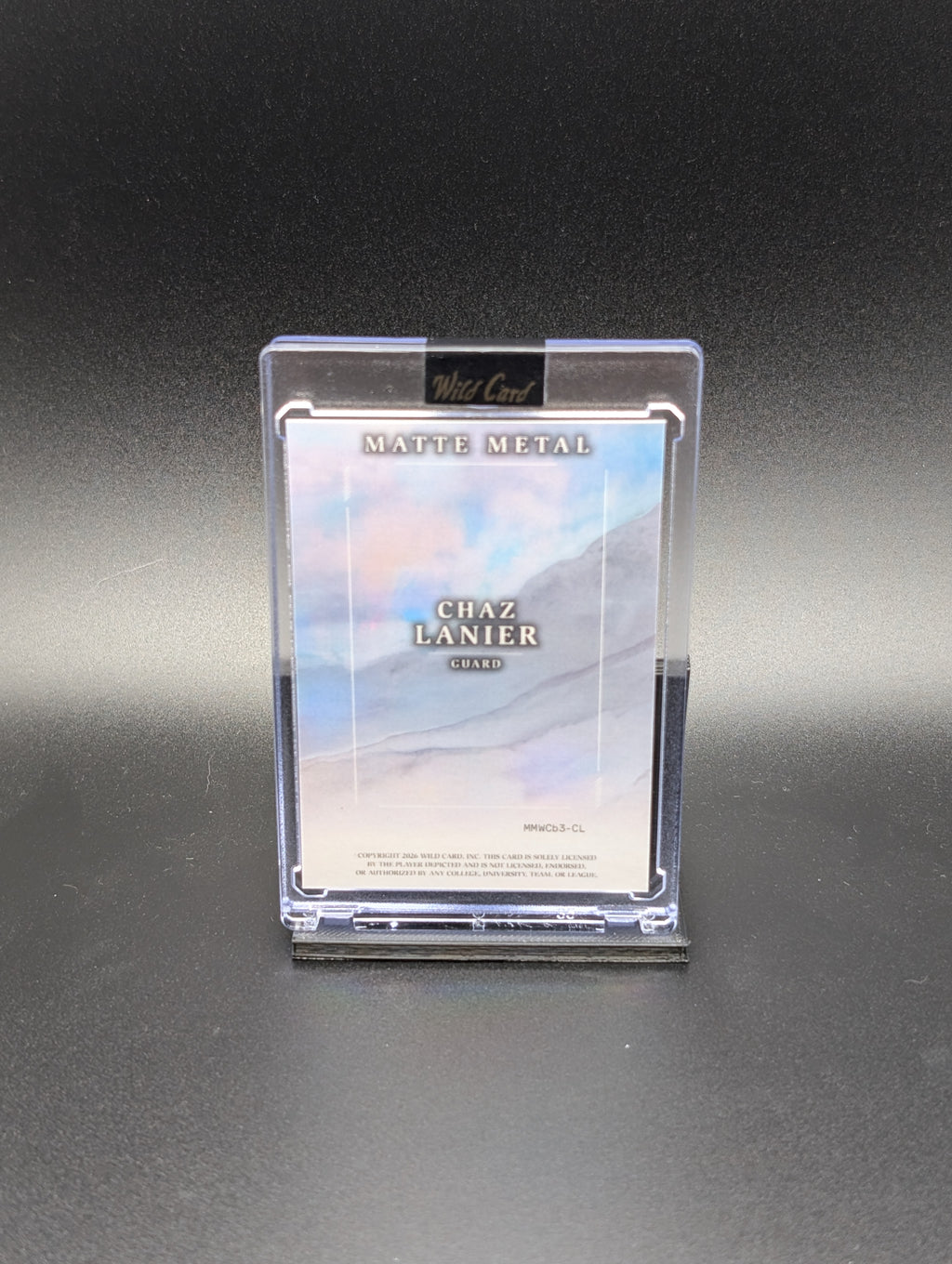 Chaz Lanier – 2026 Wild Card Matte Metal | Rookie 3/10 Parallel | Basketball