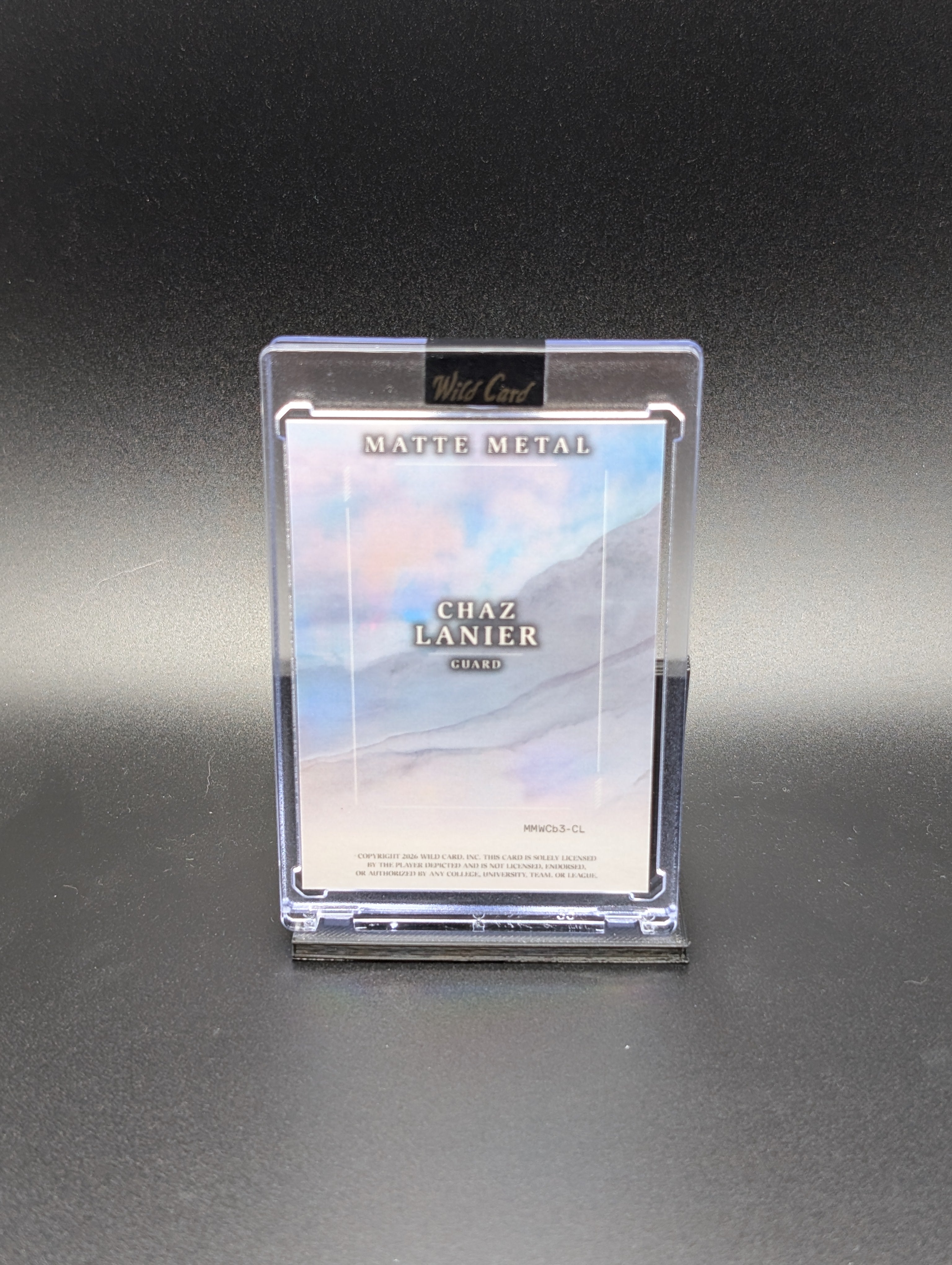 Chaz Lanier – 2026 Wild Card Matte Metal | Rookie 3/10 Parallel | Basketball