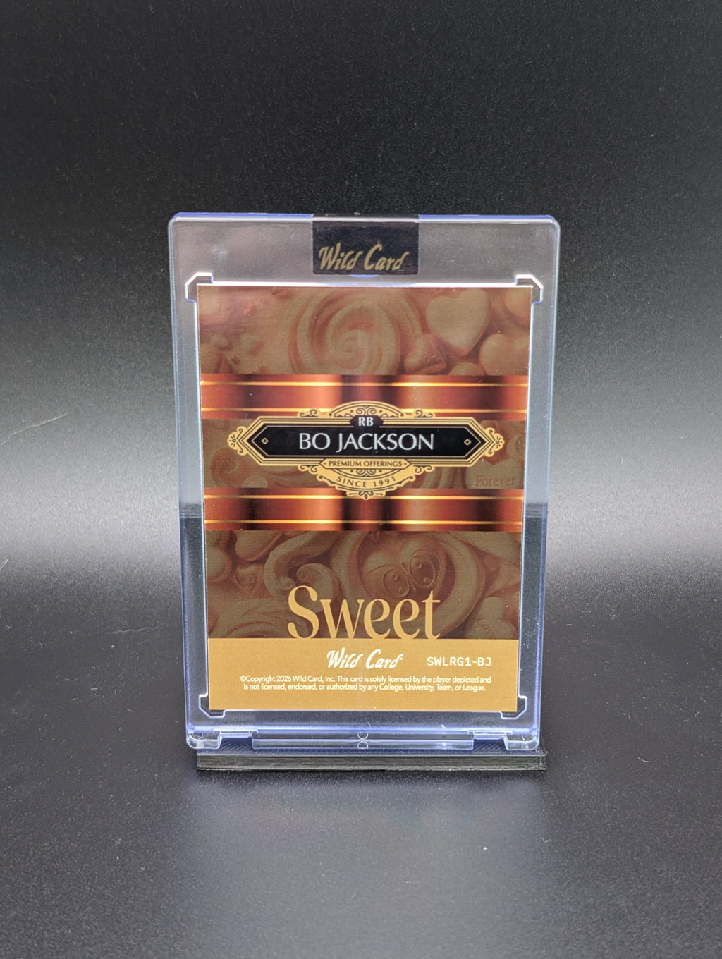 Bo Jackson – 2026 Wild Card Sweets | 2/2 Parallel | Football