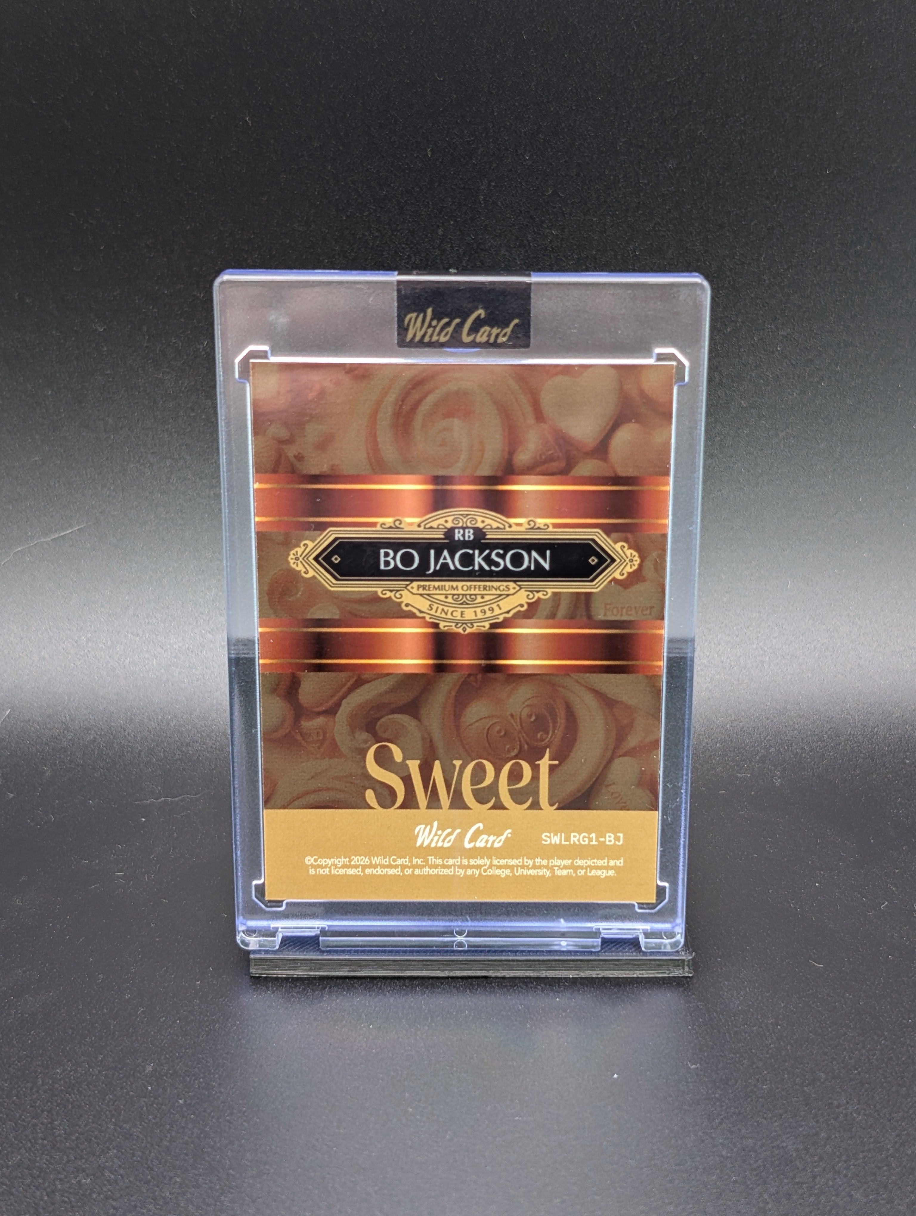 Bo Jackson – 2026 Wild Card Sweets | 2/2 Parallel | Football