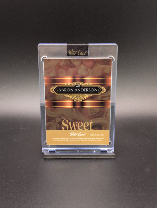 Aaron Anderson – 2026 Wild Card Sweets | Rookie 1/2 | Football